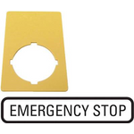 Eaton 216472 Wandplatte/Schalterabdeckung Gelb (216472)