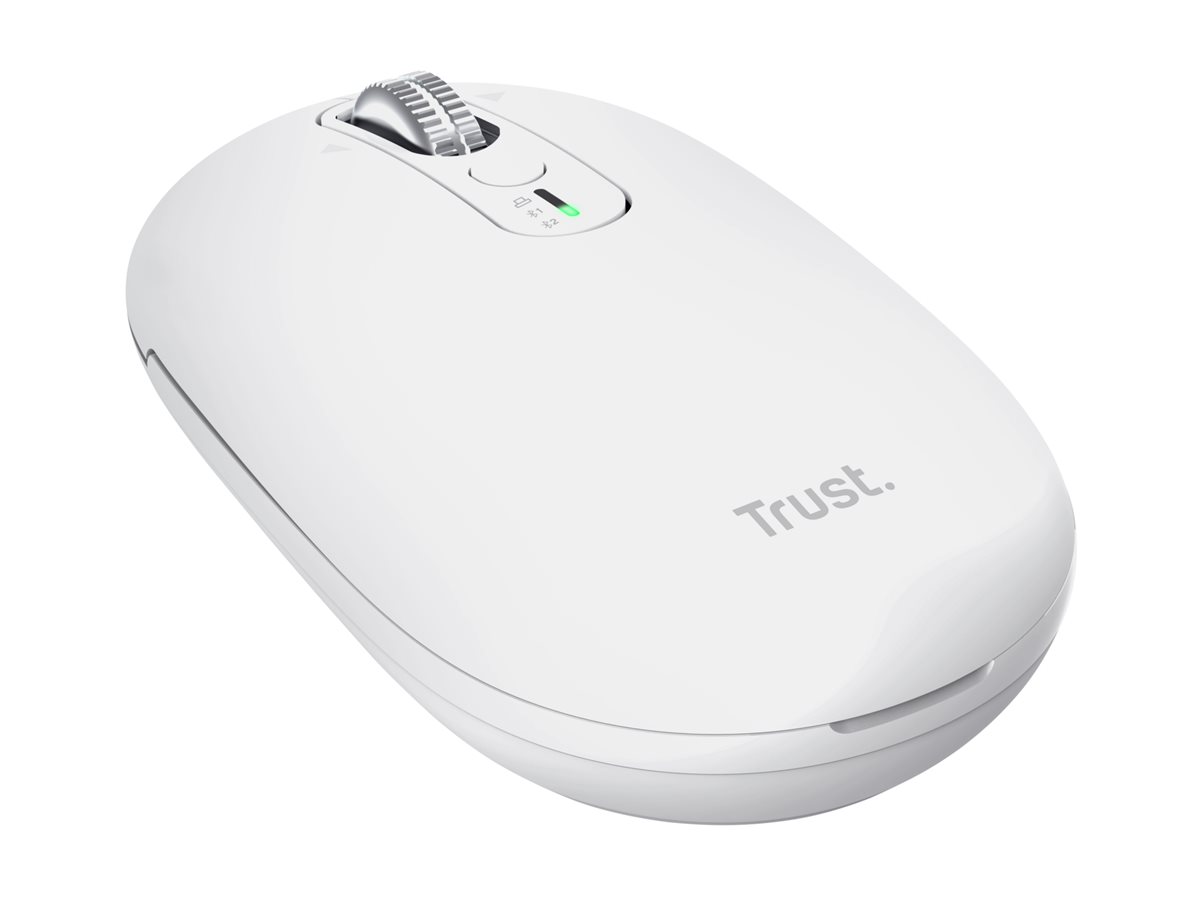 Trust Seron Maus 2.4 GHz Bluetooth Weiß