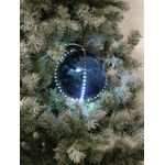 EUROPALMS LED Snowball 15cm, dunkelblau (83501247)