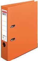 herlitz Ordner maX.file protect plus, Rückenbr.: 80mm,orange DIN A4, Voll-PP-Kunststoffbezug, Kantenschutz, Einsteck- (10834471)