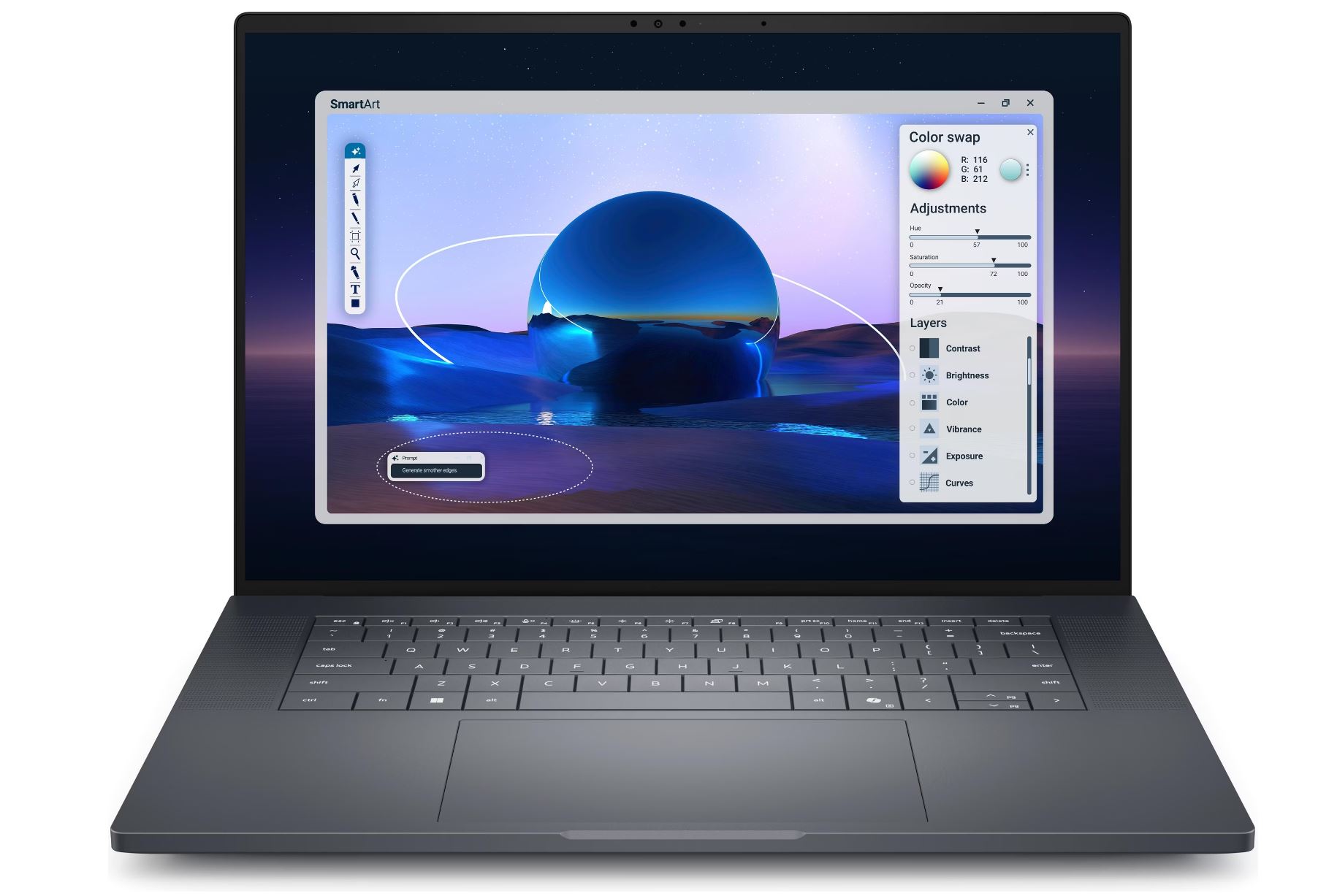 Dell Pro Max 16 Premium MA16250 Intel Core Ultra 9 285H Notebook 16" FHD+ QWERTZ DE