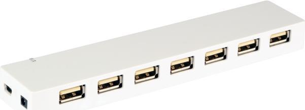 EFB-Elektronik USB2.0 Hub 7-Port, inkl. 5V3A Netzteil+Anschlusskabel Hersteller: EFB Elektronik (EB2103)
