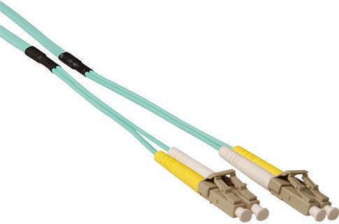 ACT 10 meter Multimode 50/125 OM3 duplex ruggedized fiber cable with LC connectors. Lc-lc 50/125 om3 rugged 10m (RL5101)