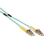 ACT 10 meter Multimode 50/125 OM3 duplex ruggedized fiber cable with LC connectors. Lc-lc 50/125 om3 rugged 10m (RL5101)