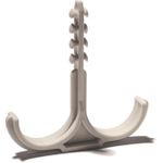 Schnabl DSS 20-25 H0 hellgrau Doppel- steckschelle f.Rohrverlegung 30240 (30240)