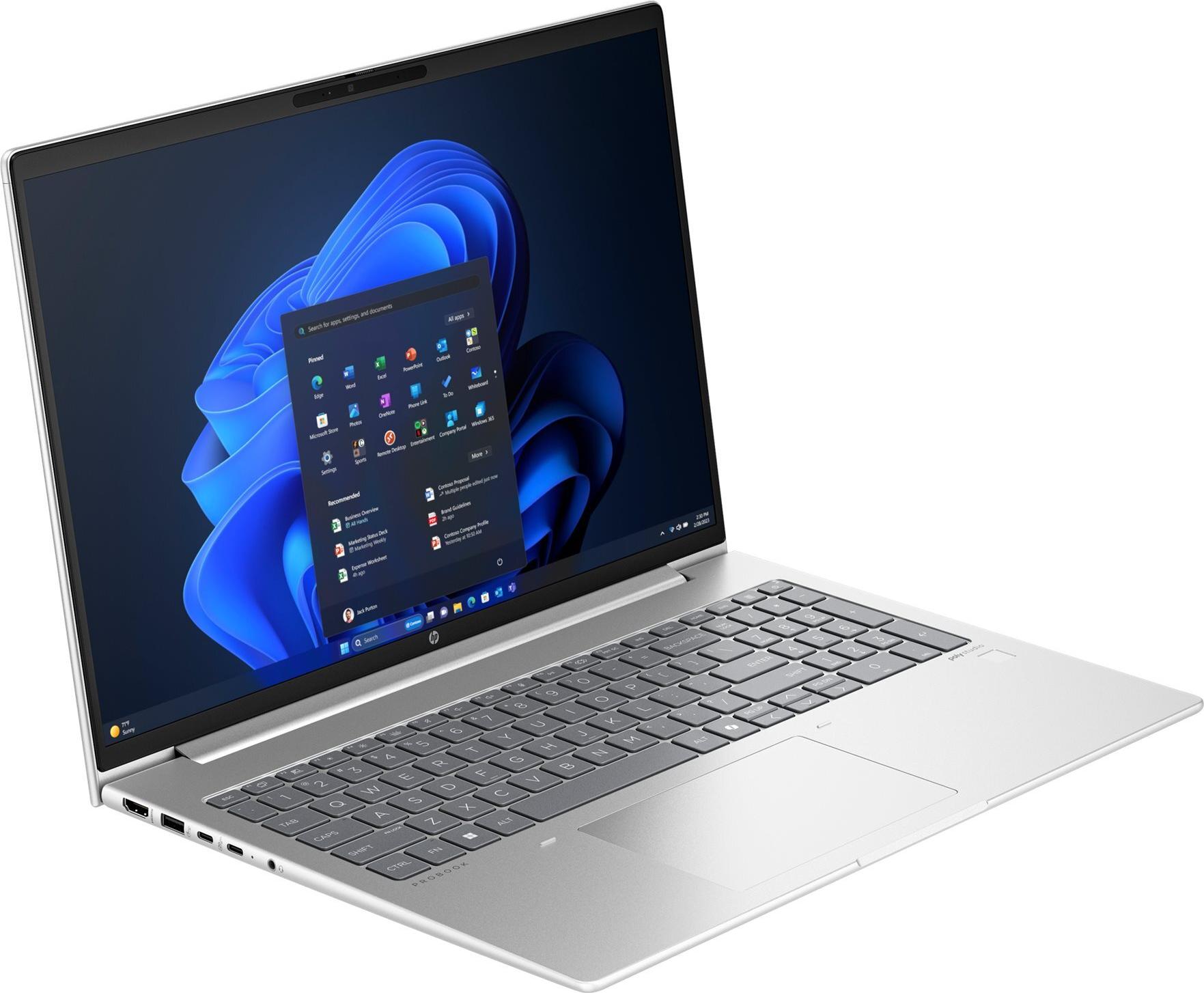 HP ProBook 460 G11 Notebook 16" Intel Core Ultra 7 155U 16 GB RAM 512 GB SSD Pike Silver