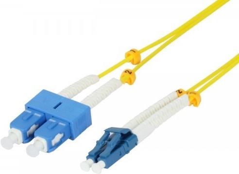 Synergy 21 S217031 Glasfaserkabel 1 m 2x LC 2x SC OS2 Blau (S217031)