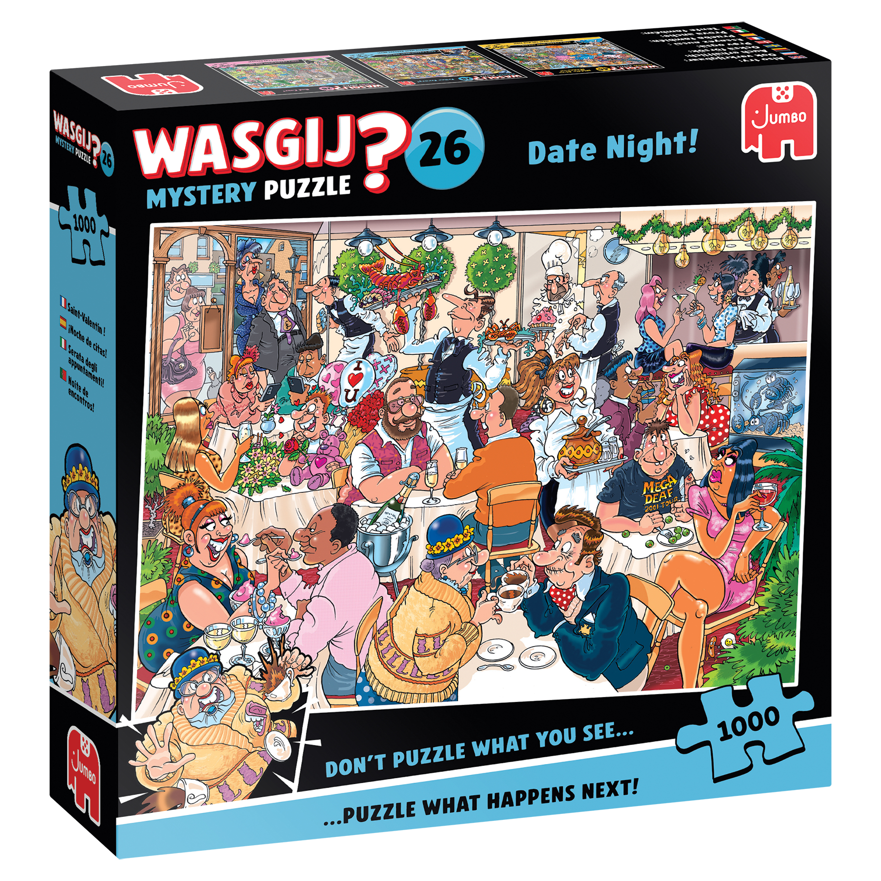 Jumbo Wasgij Mystery 26: Date Night 1000 Teile
