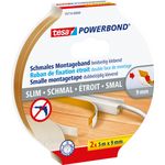 TESA Montageband Tesa® POWERBOND (L x B) 5 m x 9 mm Inhalt: 2 Rolle(n) (55714-00-00)