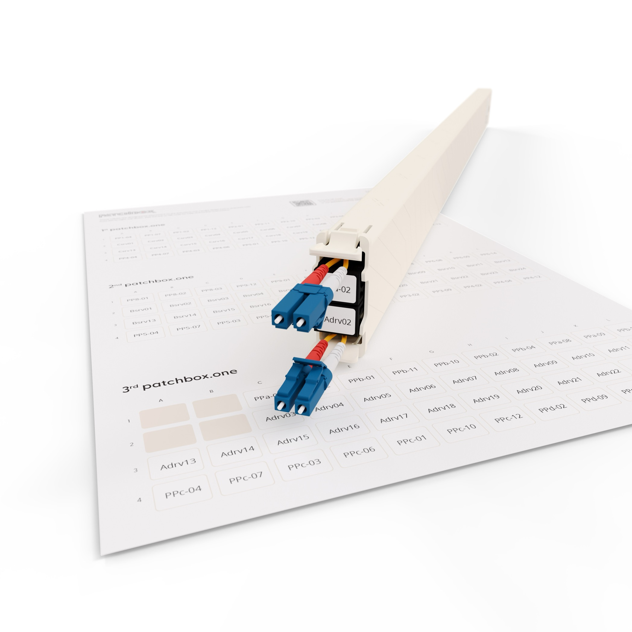 PATCHBOX .one PONEIDLABEL Kabel-Kennzeichnungsetiketten
