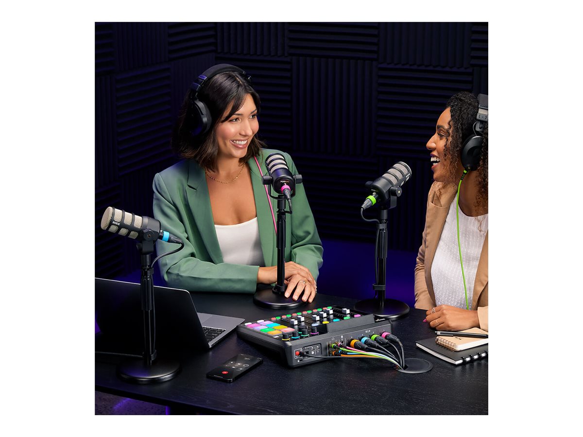 RØDE RØDECaster Pro II Podcast Mixer Schwarz