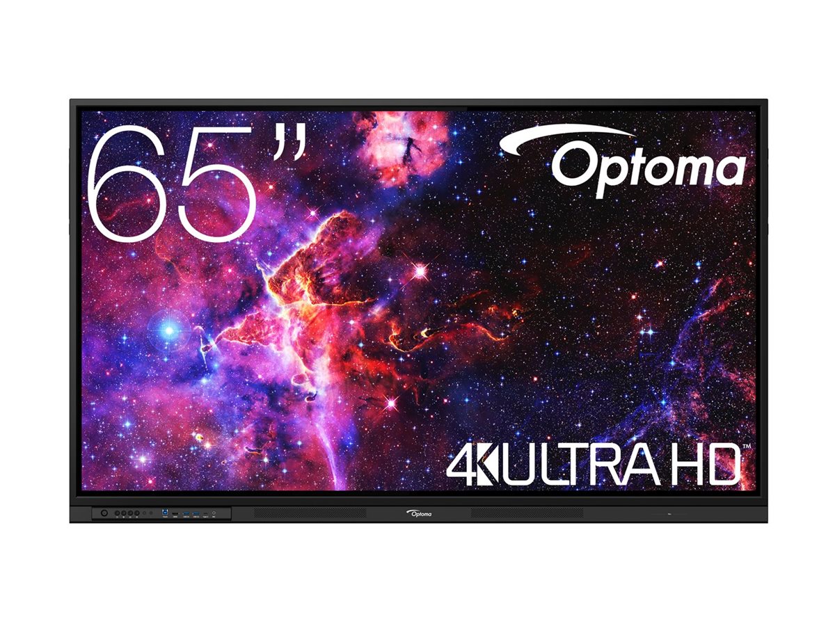 Optoma Creative Touch 3653RK 65" 4K UHD Touch Display Schwarz
