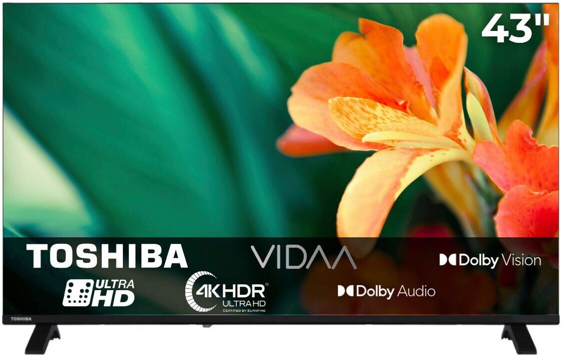 Toshiba 43UV1563DD 108 cm (43") Diagonalklasse UV15 Series LCD-TV mit LED-Hintergrundbeleuchtung (43UV1563DD)