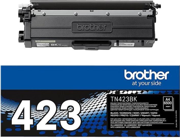 Brother TN-423BK Tonerkassette Schwarz, Hohe Kapazität 6.500 Seiten