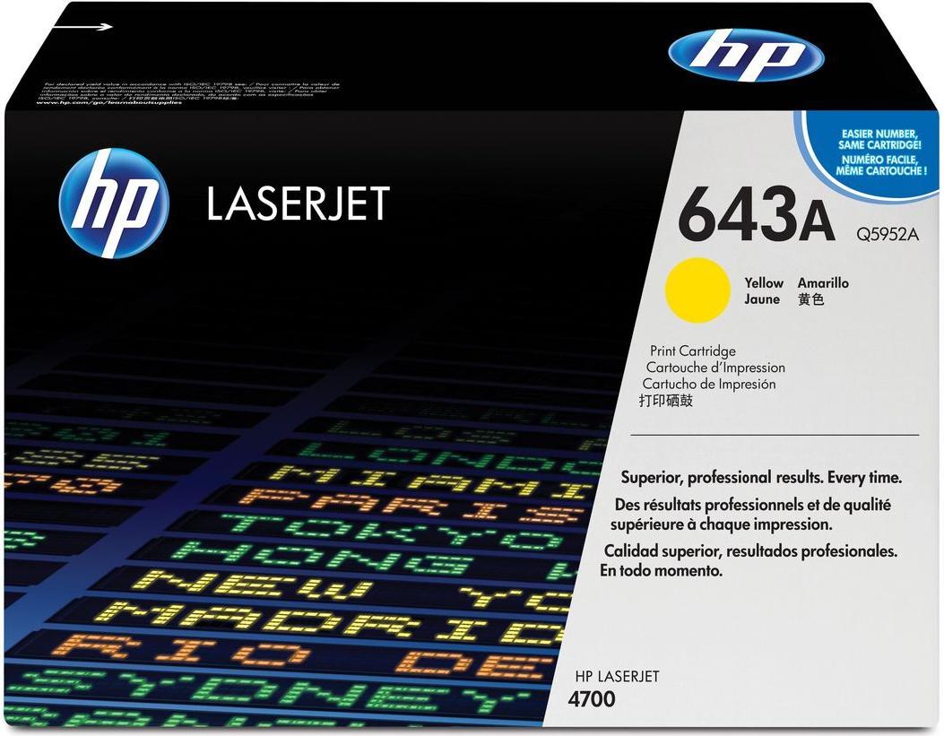 HP Toner Yellow Color 4700 (Q5952-67901)
