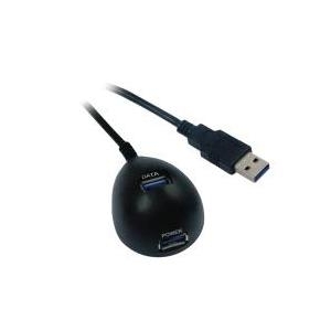 VALUE USB 3.0 Dockingkabel, Dome, schwarz 1,5m (11.99.8999)