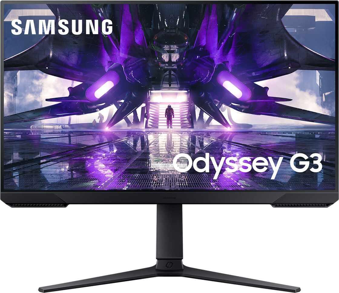 SAMSUNG Odyssey Gaming G3 S27AG324NU, Gaming-Monitor - (68 cm(27" ), schwarz, AMD Free-Sync, FullHD, VA, 165Hz Panel) [Energieklasse E] (LS27AG324NUXEN)