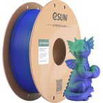 PLA MATTE DUAL 1,75mm GREEN BLUE 1kg ESUN 3D FILAMENT (PLA-MTD175B-UG1P1)