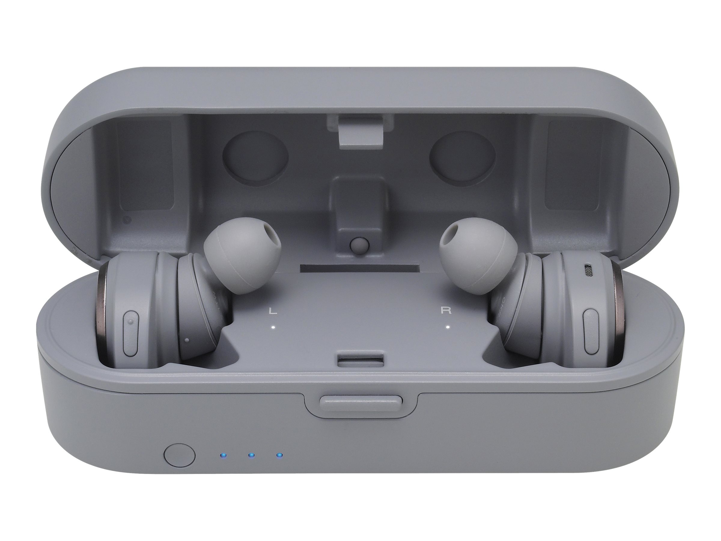 Audio-Technica ATH-CKR7TW True Wireless In-Ear Kopfhörer Bluetooth Grau
