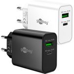 Goobay USB-C PD GaN Dual Fast Charger 30 W black black (75335)