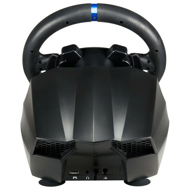 Superdrive SV 950 Rennlenkrad-Set mit Pedalen und Schaltwippen Kabelgebunden Schwarz