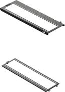 HAVN HS 420 Fan Brackets für 360 mm Radiatoren - schwarz (HVN-AS-HS420-06-36A)