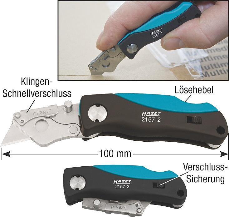 HAZET Mini utility knife (2157-2)