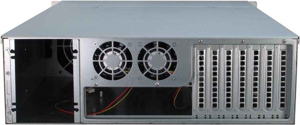 Inter-Tech IPC 3U-3416 3U Rack-Gehäuse 16 Hot-Swap-Einschübe Schwarz
