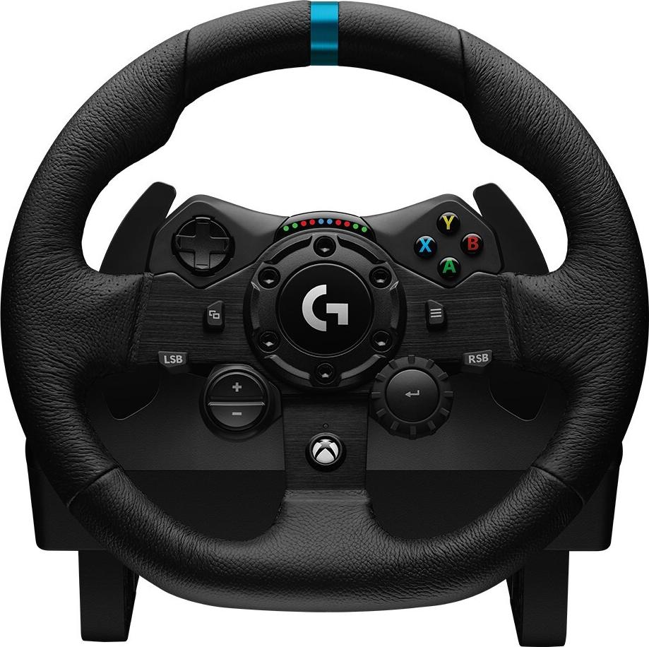 Logitech G G923 Lenkrad- und Pedale-Set Kabelgebunden Schwarz