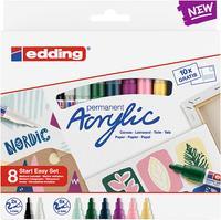 Edding Acrylic Schwarz (4-SES8N)