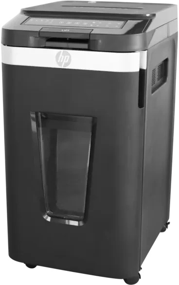 HP Pro Shredder Auto 400MC – Aktenvernichter mit Mikroschnitt P-5 - bis zu 400 Blatt
