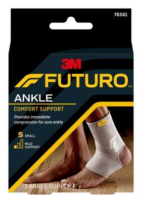 FUTURO Comfort Lift Sprunggelenkbandage Größe S Grau