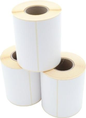 ARTDEV Etikettenrolle - Thermotransfer, 104 x 150mm, D90mm, Kern 40, 250 Etiketten/Rolle, permanent (ETP 104-150 K40 D090)