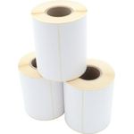 ARTDEV Etikettenrolle - Thermotransfer, 104 x 150mm, D90mm, Kern 40, 250 Etiketten/Rolle, permanent (ETP 104-150 K40 D090)