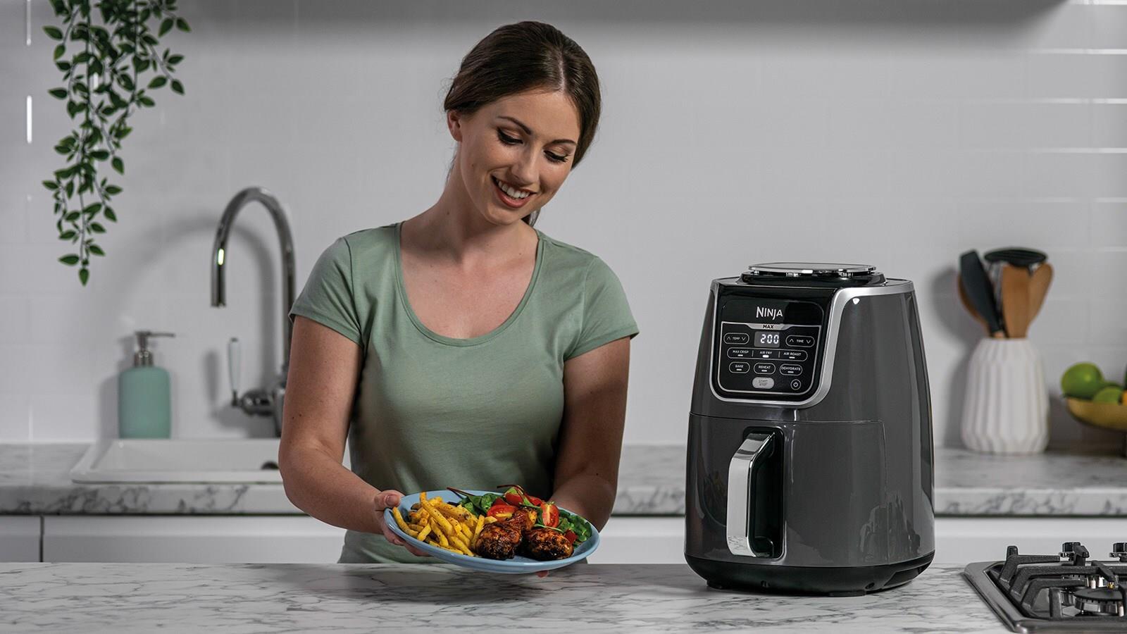 Ninja AF160EU Heißluftfritteuse 5,2 L 1750 W Grau