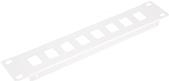 Equip Patchpanel 10" mit Keystone Montage 1U grau (EZKP-10-G)