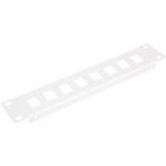 Equip Patchpanel 10" mit Keystone Montage 1U grau (EZKP-10-G)