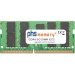 PHS-memory 16GB RAM Speicher kompatibel mit Ugreen NASync DXP4800 GT DDR4 SO DIMM ECC 3200MHz PC4-25600E (SP620583)