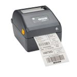 ZEBRA Direct Thermal Printer ZD421, 203 dpi, USB, USB Host, Modular Connectivity Slot, 802.11ax, BT5.3, ROW, EU and UK Cords, Swiss Font, EZPL (ZD4A042-D0EX02EZ)