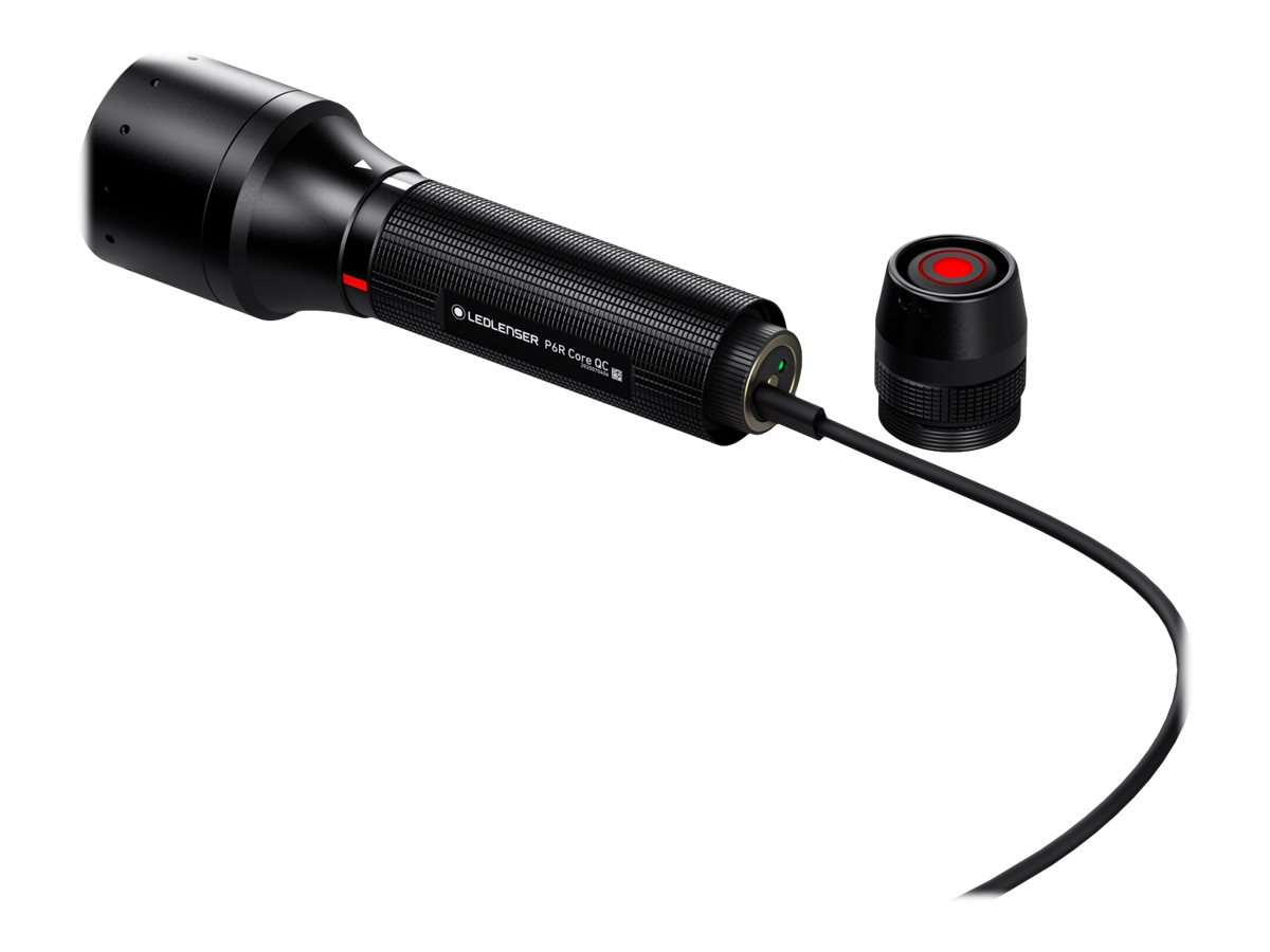Ledlenser P-Series Core P6R CORE QC Taschenlampe Schwarz