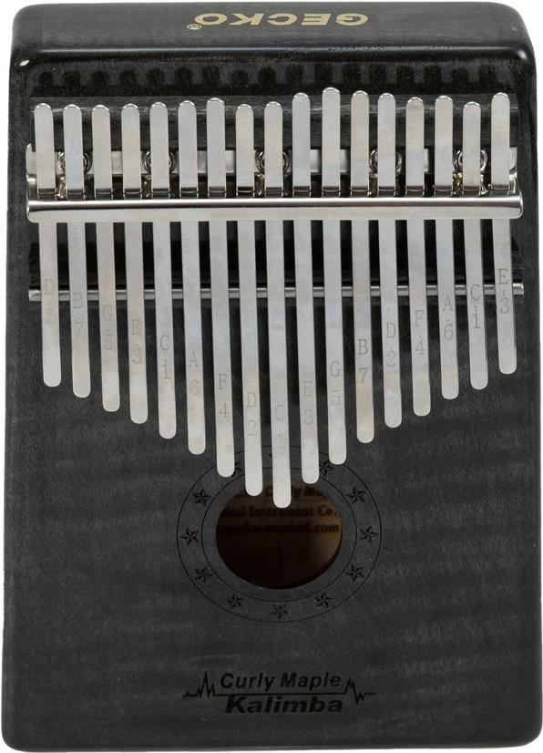 DIMAVERY KL-5 Kalimba,17 C, schwarz (26051619)