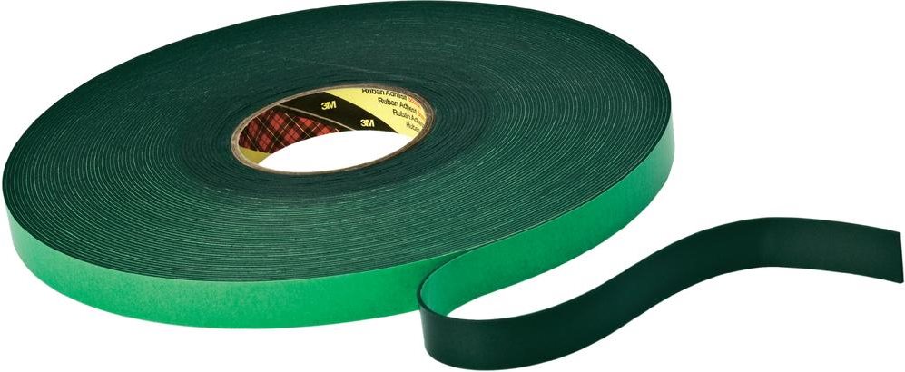 3M Doppelseitiges Klebeband 9515B Schwarz (L x B) 33 m x 12 mm Acryl Inhalt: 1 Rolle(n) (KT777306210)