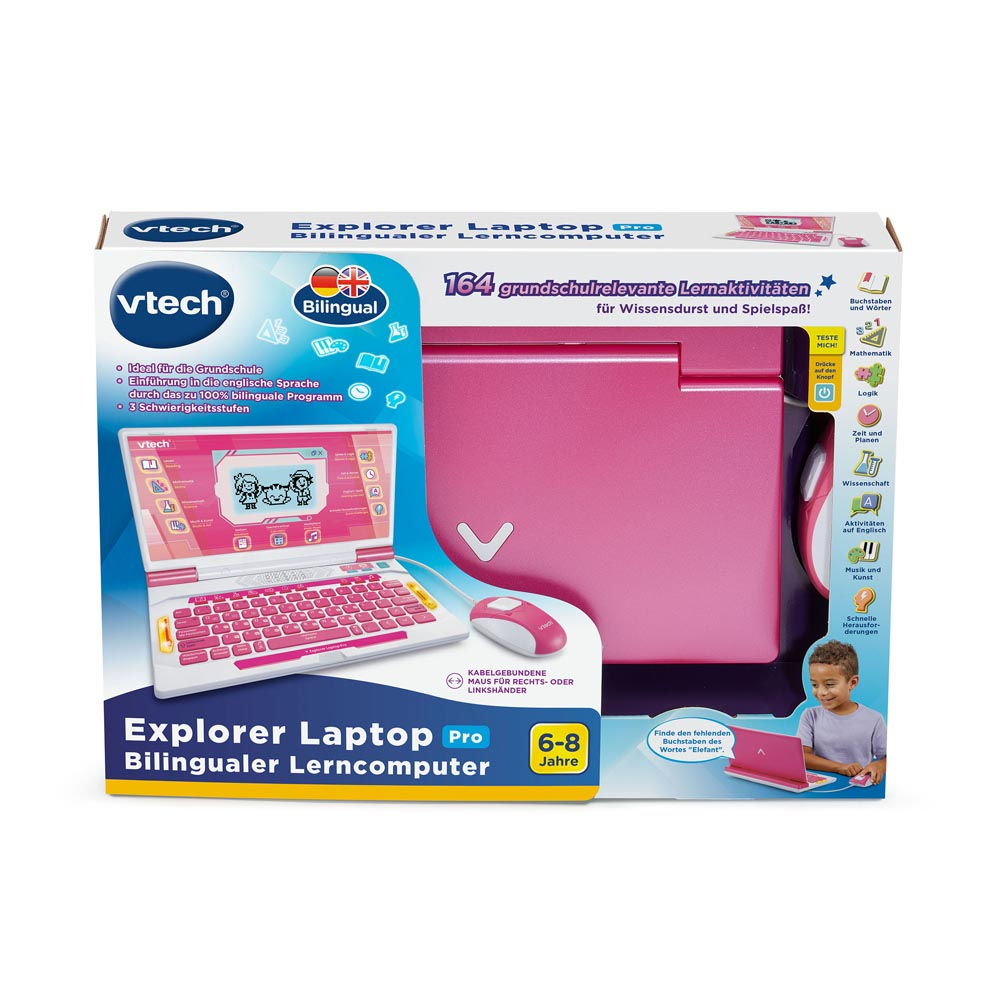 VTech Explorer Laptop Pro Pink