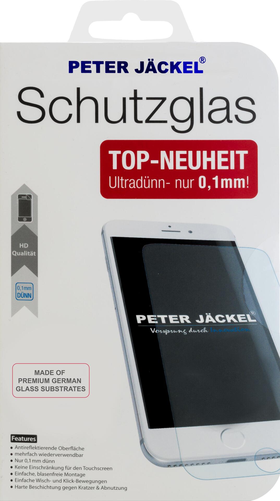 Peter Jäckel 20713 Display-/Rückseitenschutz für Smartphones Klare Bildschirmschutzfolie Apple (20713)