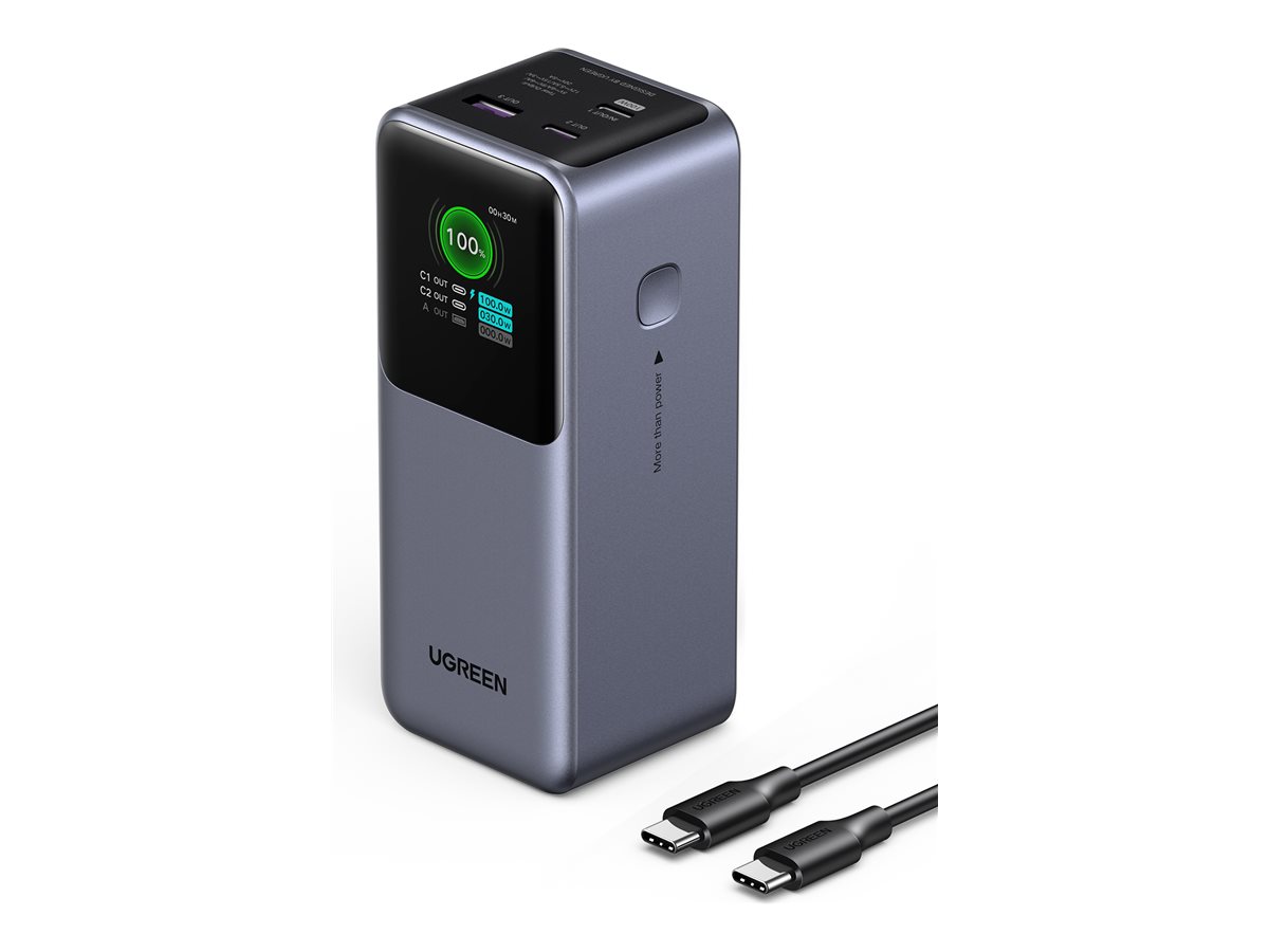 Ugreen Nexode 35524B 20000 mAh 130 W Powerbank Grau
