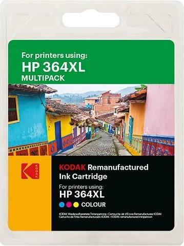 185H036450 KODAK HP DJ3070A (3) CMY HP364XL/CB323/4/5EE 3x750Seiten 3x11,5ml (185H036450)