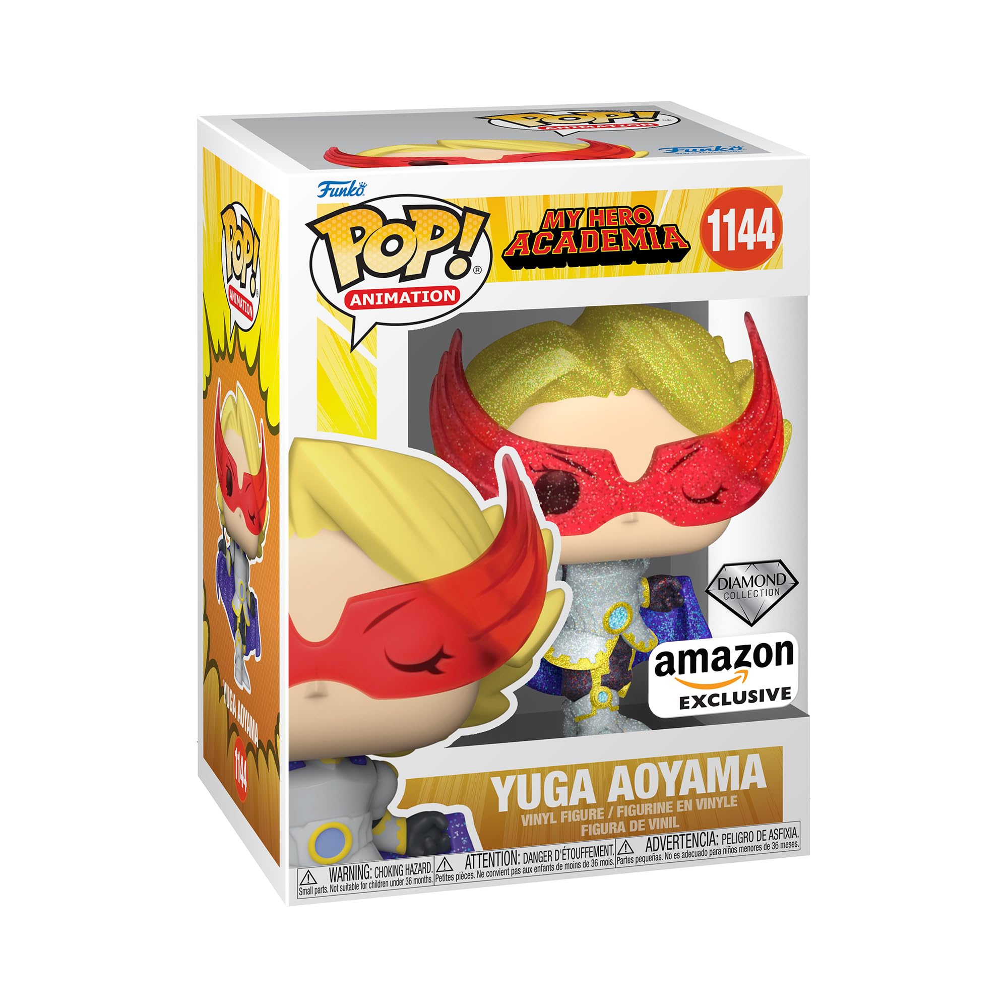 Funko Pop! My Hero Academia Yuga Aoyama glitzernd Diamond Glitter 10 cm Vinylfigur