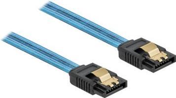 DeLOCK SATA 6 Gb/s Cable UV glow effect (82133)