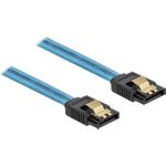 DeLOCK SATA 6 Gb/s Cable UV glow effect (82133)