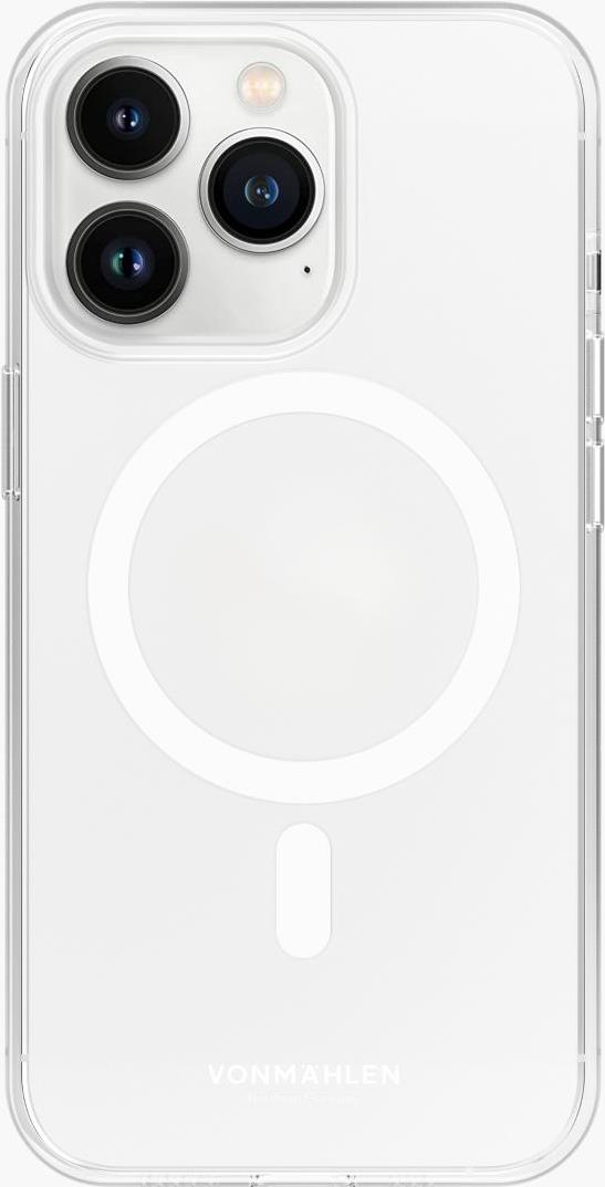 Vonmählen TRC00014. Etui-Typ: Cover, Markenkompatibilität: Apple, Kompatibilität: iPhone 15 Plus, Maximale Bildschirmgröße: 17 cm (6.7"), Oberflächenfärbung: Monochromatisch, Produktfarbe: Transparent (TRC00014)
